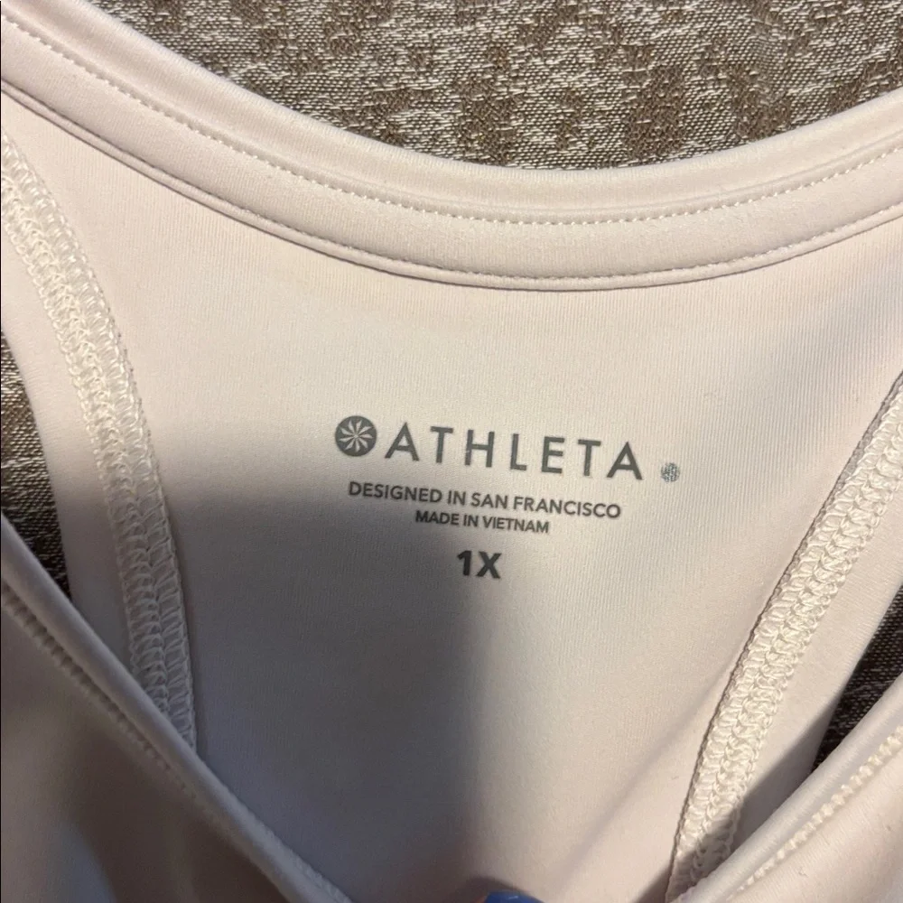 💕NWT! Athleta Women's Ombre Tank Top - Brown and Cream - Picture 2 of 5